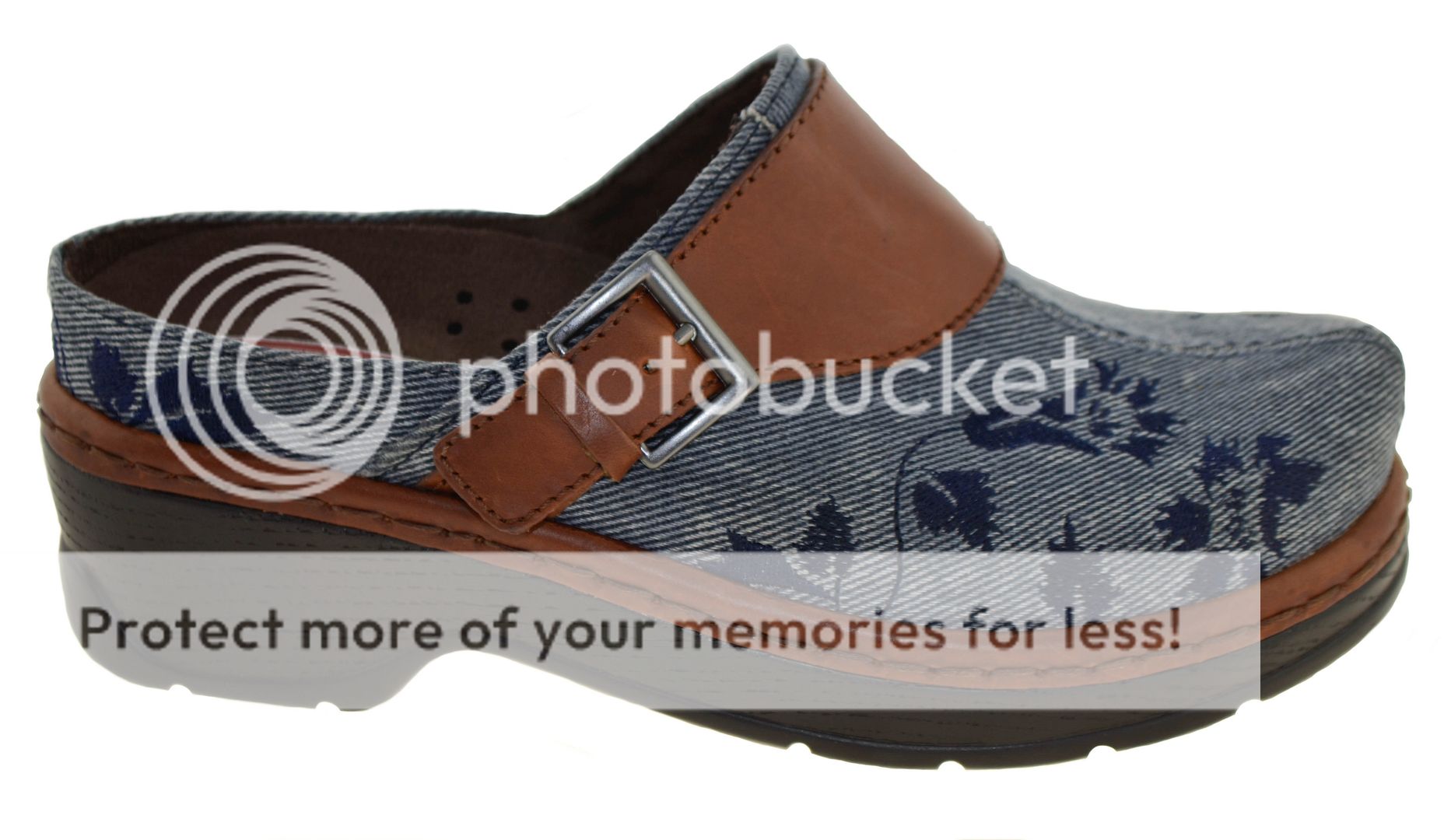 Klogs Women's Austin Clogs Denim Tapestry Style 0085 eBay