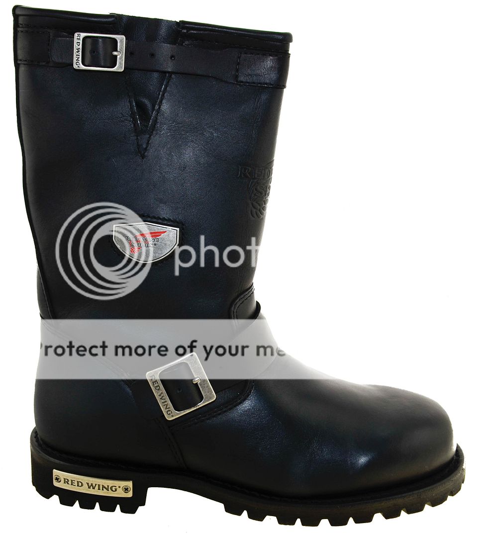 Mens Red Wing 10" Motorcycle Boots Style 970 eBay