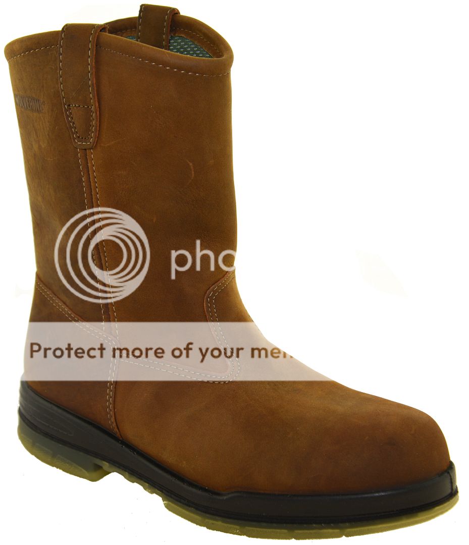 Wolverine Men's TPU Durashock Insulated Wellington Work Boots Style 03367