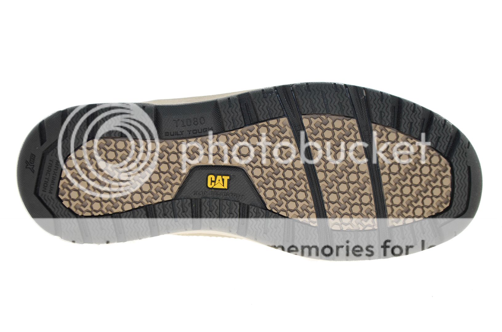 Caterpillar Men's Brode Hi 5" Steel Toe Work Shoes Bungee Cord Style P90187