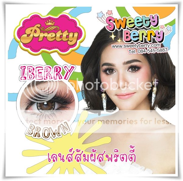 เลนส์สัมผัสพริตตี้ Pretty Lens เลนส์ที่ซุปตาร์เลือกใช้ คอนแทคเลนส์ บิ๊กอาย Bigeye ของแท้ มีอย.ไทย by Sweety Berry เลนส์สัมผัสพริตตี้ Pretty Lens เลนส์ที่ซุปตาร์เลือกใช้ คอนแทคเลนส์ บิ๊กอาย Bigeye ของแท้ มีอย.ไทย by Sweety Berry