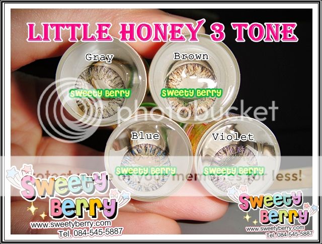 Little Honey คอนแทคเลนส์ บิ๊กอาย Bigeye ของเกาหลี มีอย.ไทย by Sweety Berry Little Honey คอนแทคเลนส์ บิ๊กอาย Bigeye ของเกาหลี มีอย.ไทย by Sweety Berry