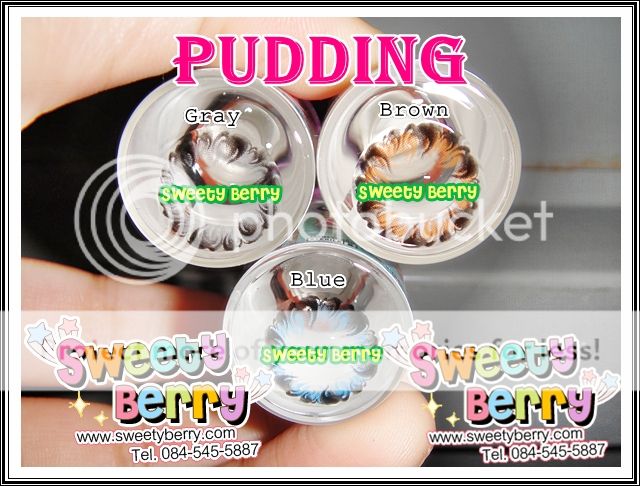 Pudding คอนแทคเลนส์ บิ๊กอาย Bigeye ของเกาหลี มีอย.ไทย by Sweety Berry Pudding คอนแทคเลนส์ บิ๊กอาย Bigeye ของเกาหลี มีอย.ไทย by Sweety Berry