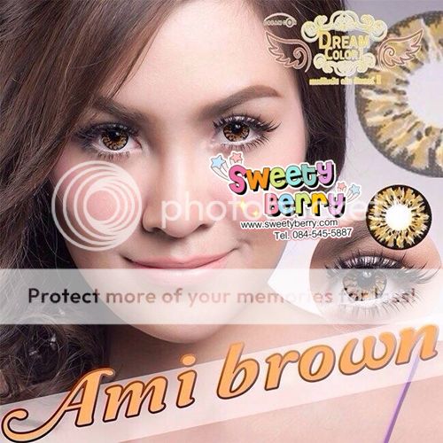 เลนส์สัมผัสดรีมคัลเลอร์วัน Dreamcolor 1 คอนแทคเลนส์กันแสง UV คอนแทคเลนส์ บิ๊กอาย Bigeye ของแท้ มีอย.ไทย by Sweety Berry เลนส์สัมผัสดรีมคัลเลอร์วัน Dreamcolor 1 คอนแทคเลนส์กันแสง UV คอนแทคเลนส์ บิ๊กอาย Bigeye ของแท้ มีอย.ไทย by Sweety Berry