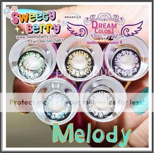 เลนส์สัมผัสดรีมคัลเลอร์วัน Dreamcolor 1 คอนแทคเลนส์กันแสง UV คอนแทคเลนส์ บิ๊กอาย Bigeye ของแท้ มีอย.ไทย by Sweety Berry เลนส์สัมผัสดรีมคัลเลอร์วัน Dreamcolor 1 คอนแทคเลนส์กันแสง UV คอนแทคเลนส์ บิ๊กอาย Bigeye ของแท้ มีอย.ไทย by Sweety Berry
