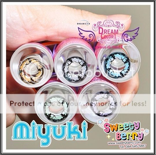 เลนส์สัมผัสดรีมคัลเลอร์วัน Dreamcolor 1 คอนแทคเลนส์กันแสง UV คอนแทคเลนส์ บิ๊กอาย Bigeye ของแท้ มีอย.ไทย by Sweety Berry เลนส์สัมผัสดรีมคัลเลอร์วัน Dreamcolor 1 คอนแทคเลนส์กันแสง UV คอนแทคเลนส์ บิ๊กอาย Bigeye ของแท้ มีอย.ไทย by Sweety Berry
