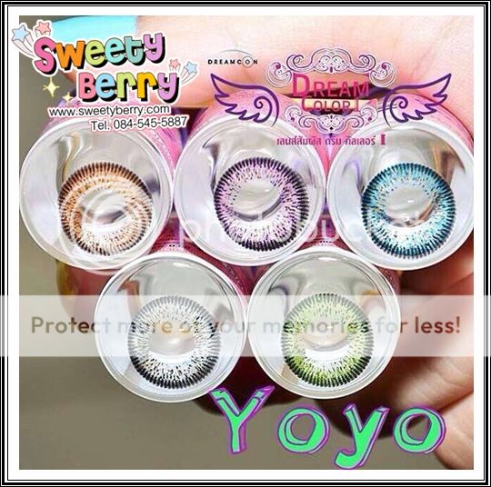 เลนส์สัมผัสดรีมคัลเลอร์วัน Dreamcolor 1 คอนแทคเลนส์กันแสง UV คอนแทคเลนส์ บิ๊กอาย Bigeye ของแท้ มีอย.ไทย by Sweety Berry เลนส์สัมผัสดรีมคัลเลอร์วัน Dreamcolor 1 คอนแทคเลนส์กันแสง UV คอนแทคเลนส์ บิ๊กอาย Bigeye ของแท้ มีอย.ไทย by Sweety Berry