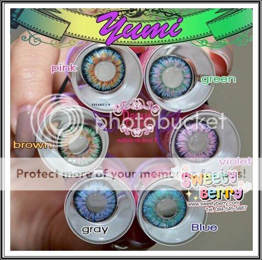 เลนส์สัมผัสดรีมคัลเลอร์วัน Dreamcolor 1 คอนแทคเลนส์กันแสง UV คอนแทคเลนส์ บิ๊กอาย Bigeye ของแท้ มีอย.ไทย by Sweety Berry เลนส์สัมผัสดรีมคัลเลอร์วัน Dreamcolor 1 คอนแทคเลนส์กันแสง UV คอนแทคเลนส์ บิ๊กอาย Bigeye ของแท้ มีอย.ไทย by Sweety Berry